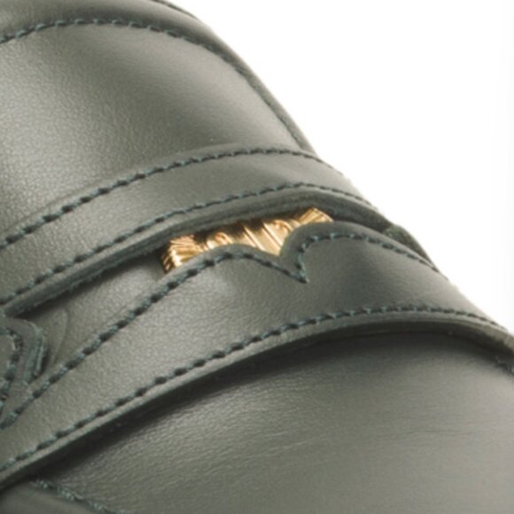 MAJE Made In Portugal Leather Platform Loafers - Picture 2 of 4